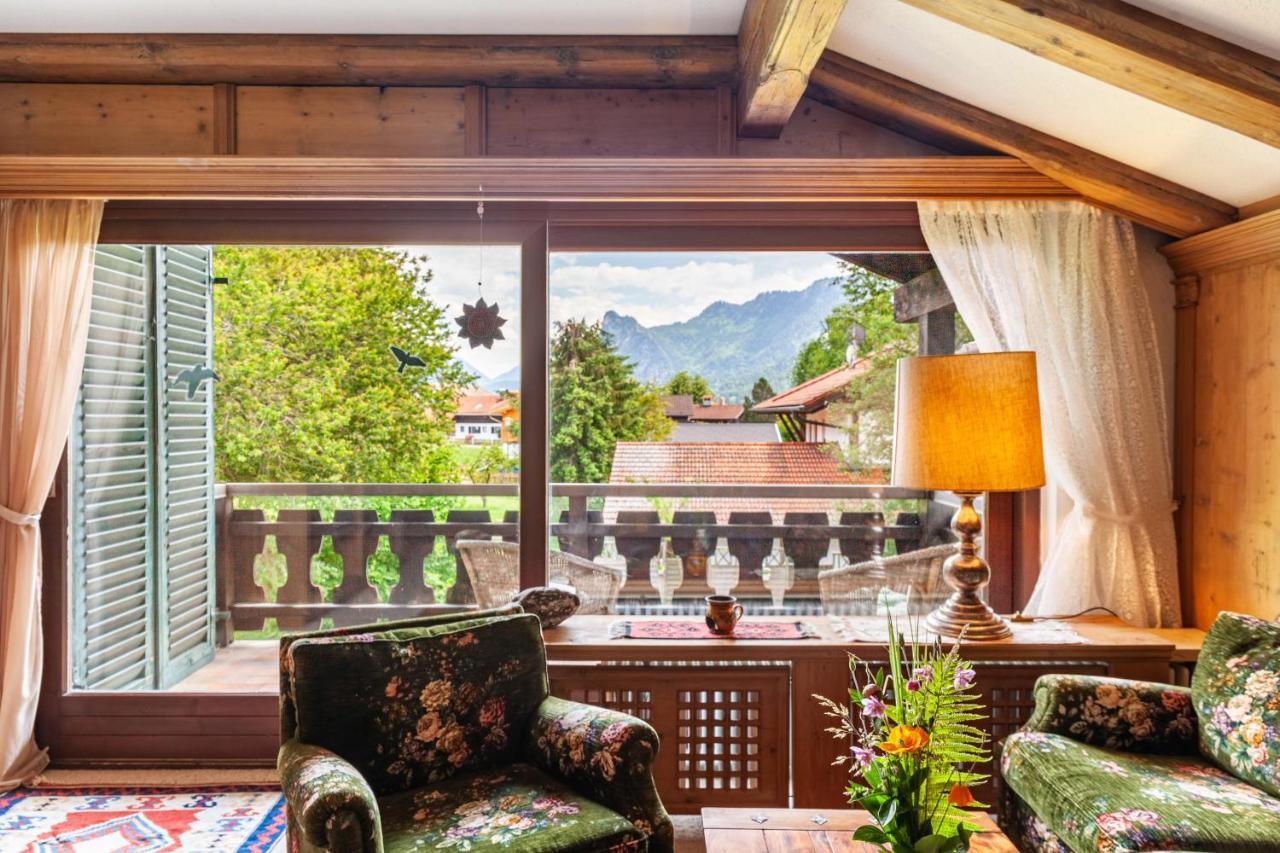 Ferienwohnung Bergblick Unterammergau Kültér fotó