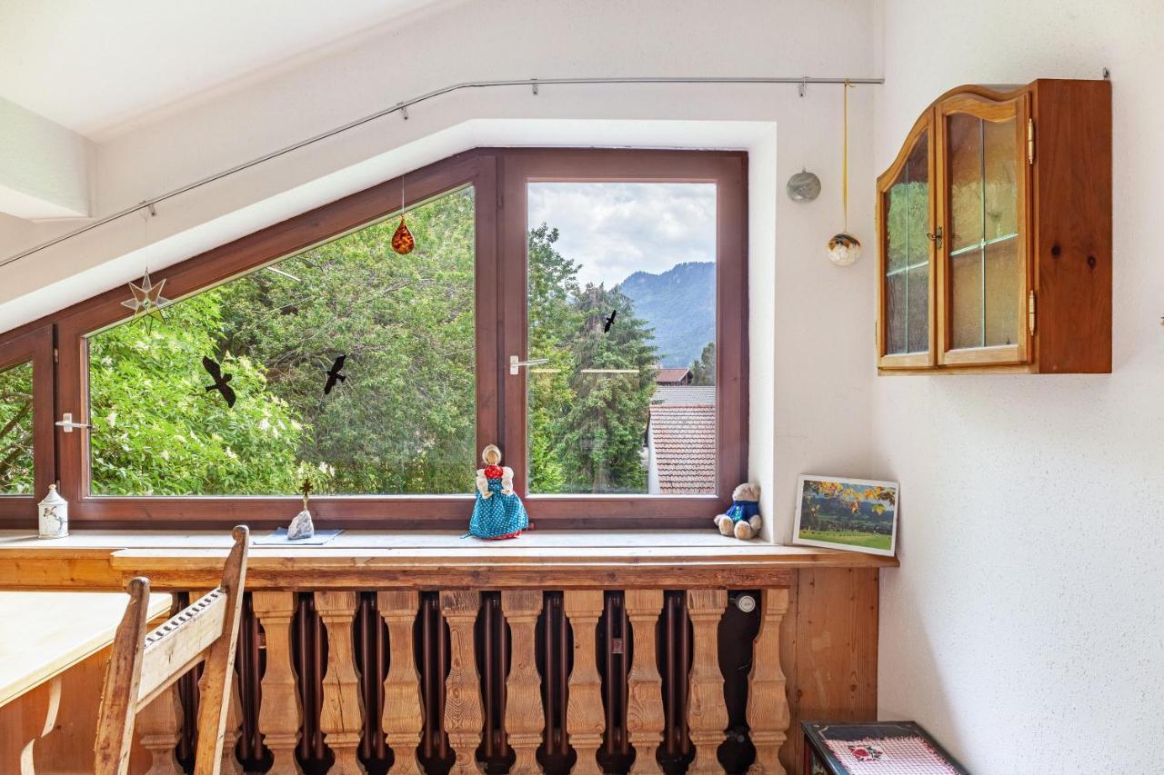 Ferienwohnung Bergblick Unterammergau Kültér fotó